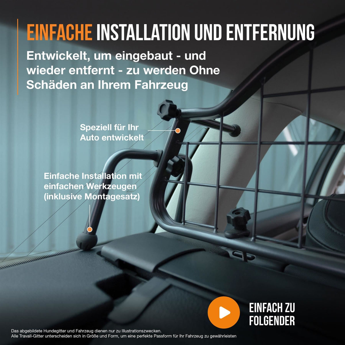 VW T-Cross Hondenrek en Scheidingsrek Bundel (vanaf 2024)