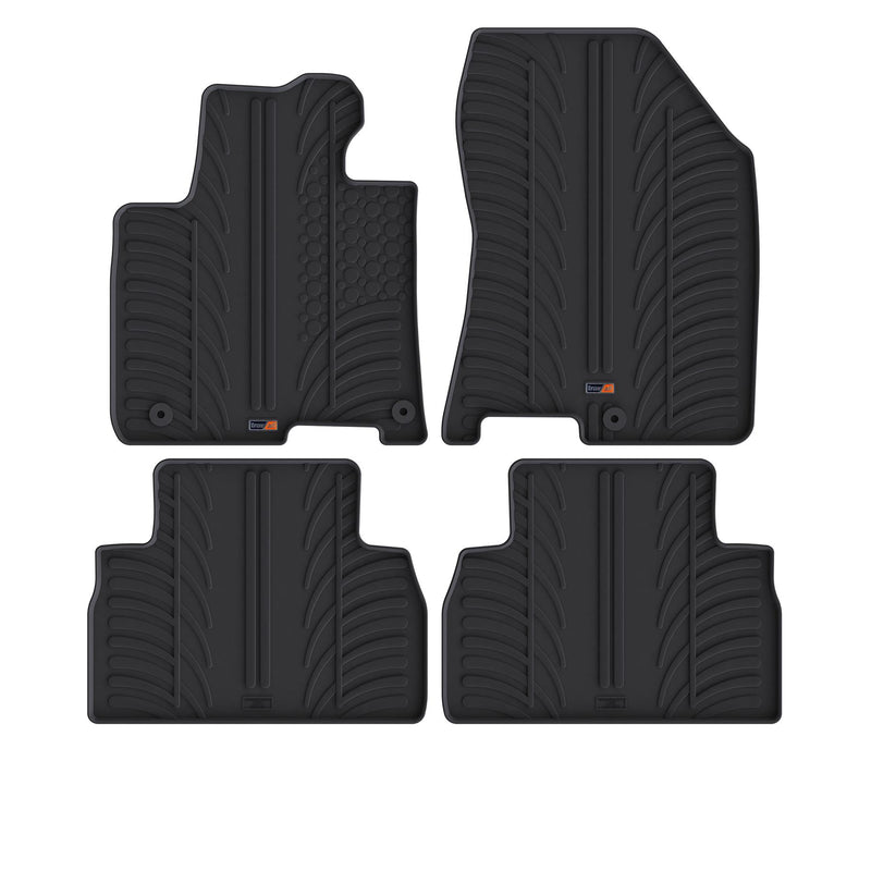 Hyundai Santa Fe Rubber Car Mats (2018-2020)