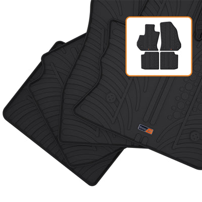 Fiat 500L Rubber Car Mats (2012-on)