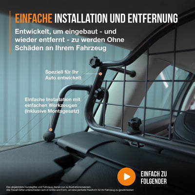 Skoda Enyaq IV Hondenrekken en scheidingsrekken Pakket (2020-)