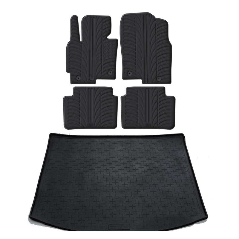 Bundel rubberen kofferbakmat en rubberen automatten voor Mazda CX-5 (2012-2017)