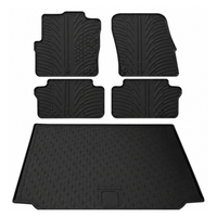 Skoda Roomster Rubber Boot Liner and Rubber Car Mats Bundle (2006-2015)