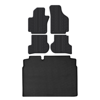 VW Golf Rubber Boot Liner and Rubber Car Mats Bundle (2003-2009)