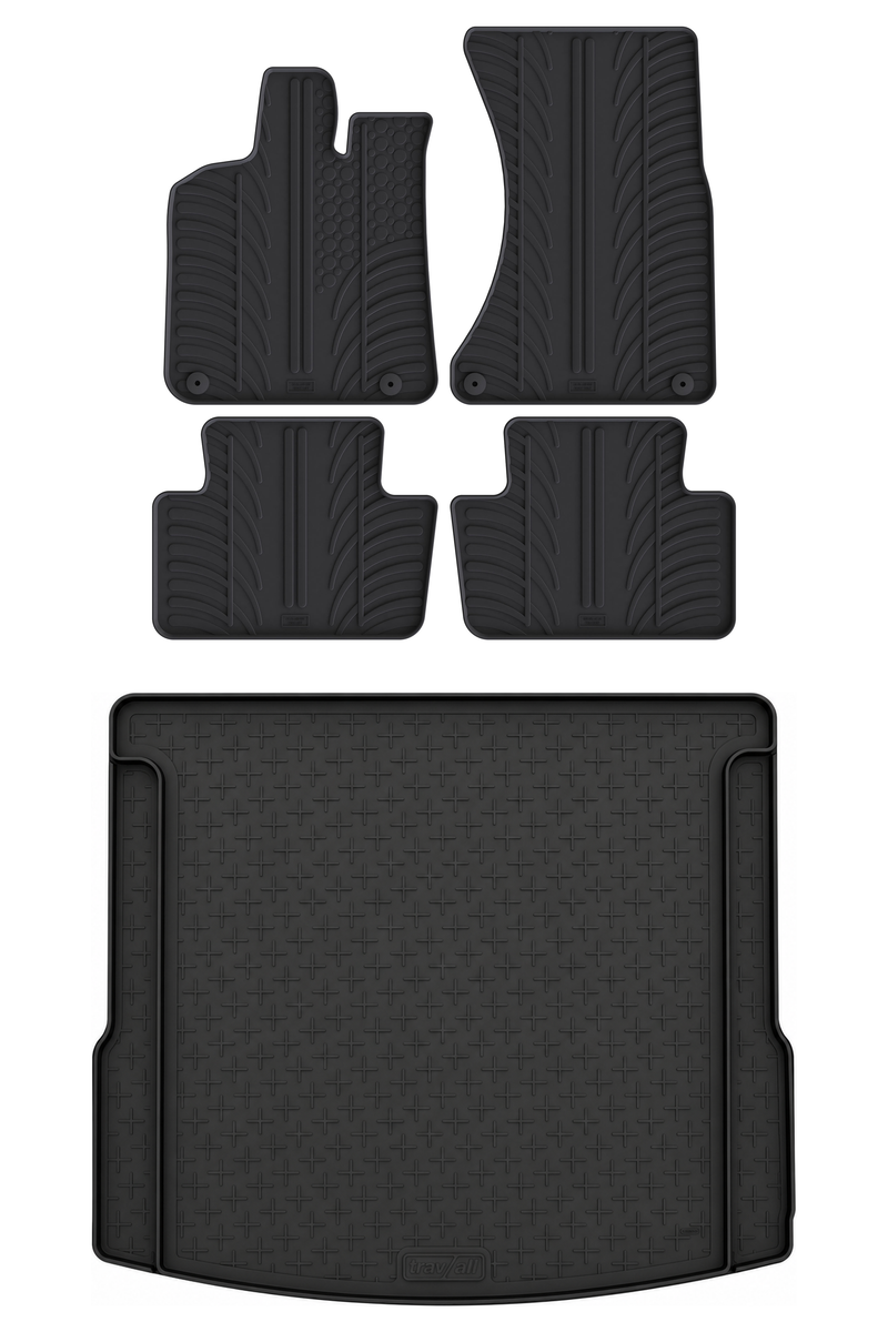 Porsche Macan Rubber Boot Liner and Rubber Car Mats Bundle (2014-2024)