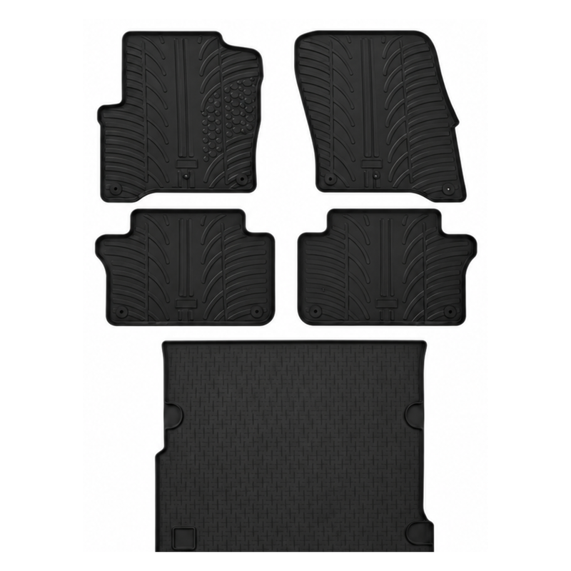 Seat Alhambra Rubber Boot Liner and Rubber Car Mats Bundle (2010-2022)