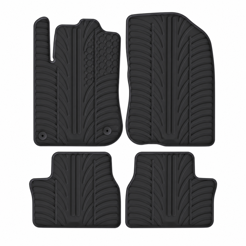 Rubberen automatten voor Peugeot 2008 (2013-2019)