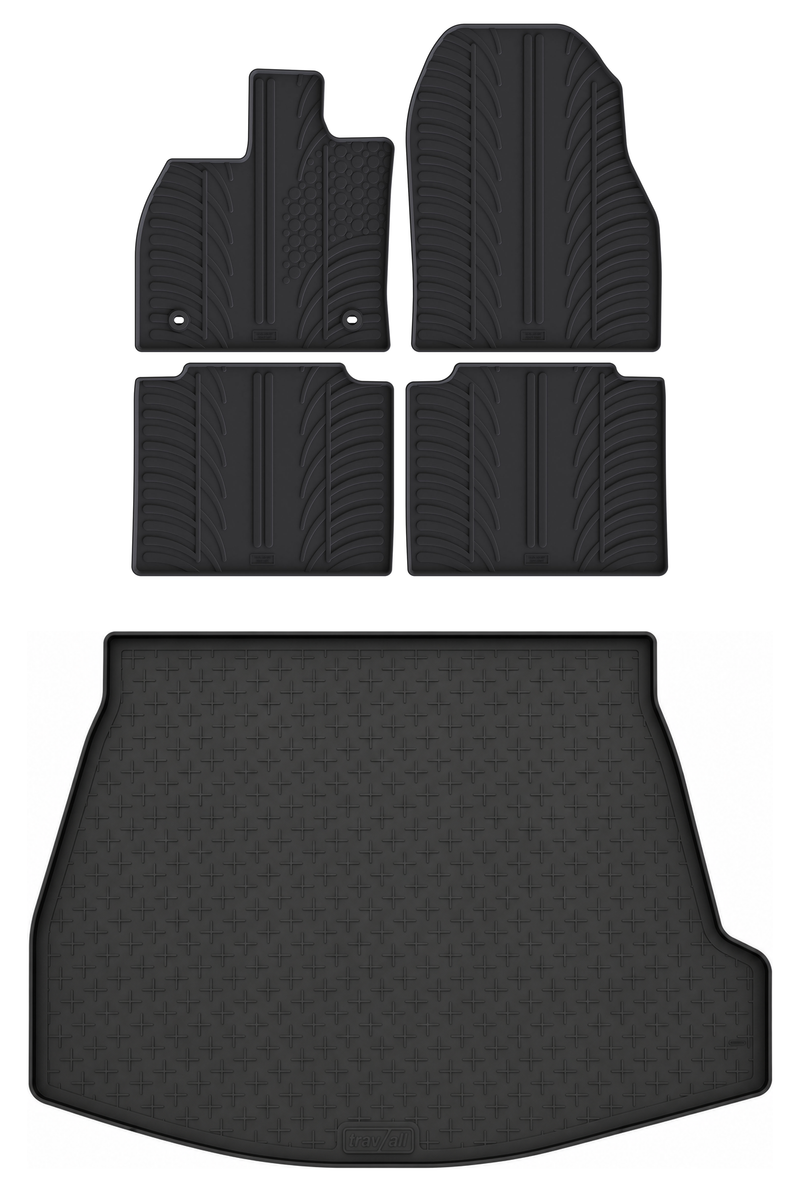 Bundel rubberen kofferbakmat en rubberen automatten voor Subaru Solterra (2023-)