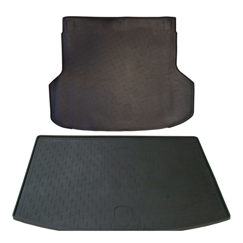 Bundel rubberen kofferbakmat en rubberen automatten voor Ford Kuga (2012-2016)