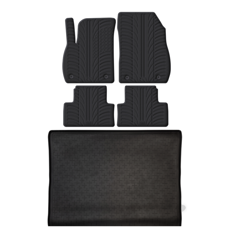 Vauxhall Zafira Rubber Boot Liner and Rubber Car Mats Bundle (2012-2018)