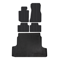 BMW 3 Series Rubber Boot Liner and Rubber Car Mats Bundle (2019-)