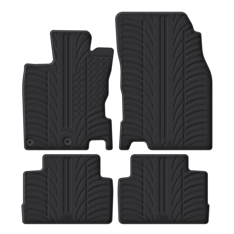 Rubberen automatten voor Nissan Qashqai (2014-2021)