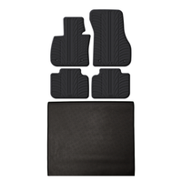 BMW X1 Rubber Boot Liner and Rubber Car Mats Bundle (2015-2022)