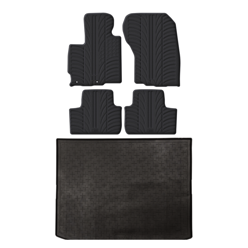 Mitsubishi ASX Rubber Boot Liner and Rubber Car Mats Bundle (2010-2023)