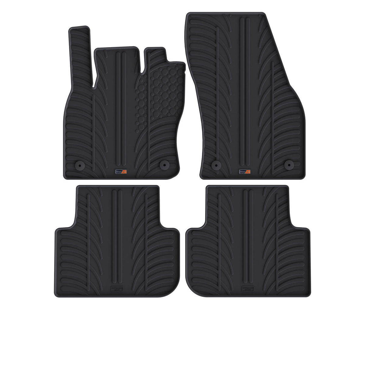 VW Tiguan rubberen automatten (2016-2024)