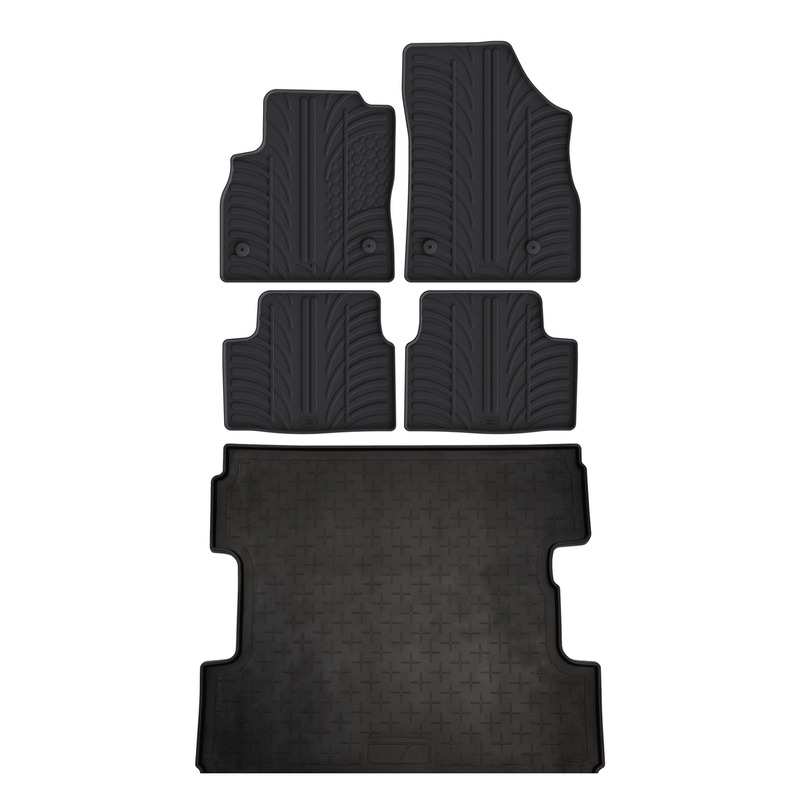 Vauxhall Astra Rubber Boot Liner and Rubber Car Mats Bundle (2015-2022)