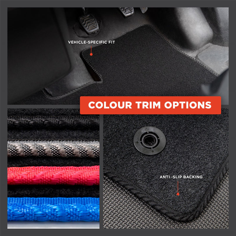 Vauxhall Vivaro 2001-2014 Carpet Carpet Floor Mats [factory Minibus model]