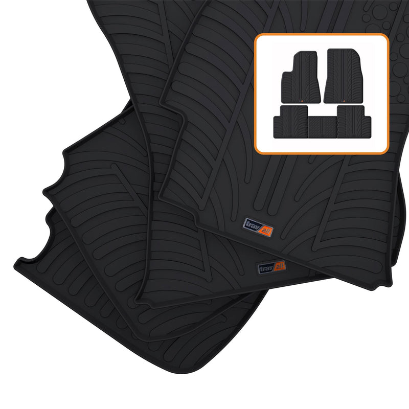 Tesla Model 3 Rubber Car Mats (2017-2020)