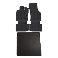 VW Passat Rubber Boot Liner and Rubber Car Mats Bundle (2015-2024)