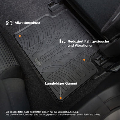Dacia Duster Rubber Car Mats (2017-2024)