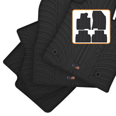 Hyundai Santa Fe Rubber Car Mats (2018-2020)