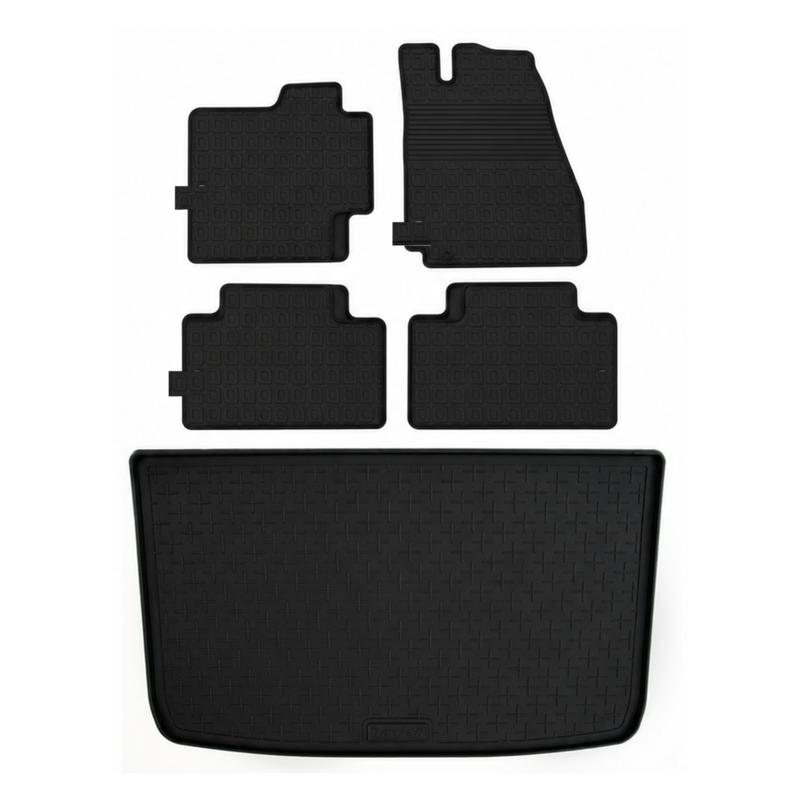 Mercedes A-Class Rubber Boot Liner and Rubber Car Mats Bundle (2005-2012)