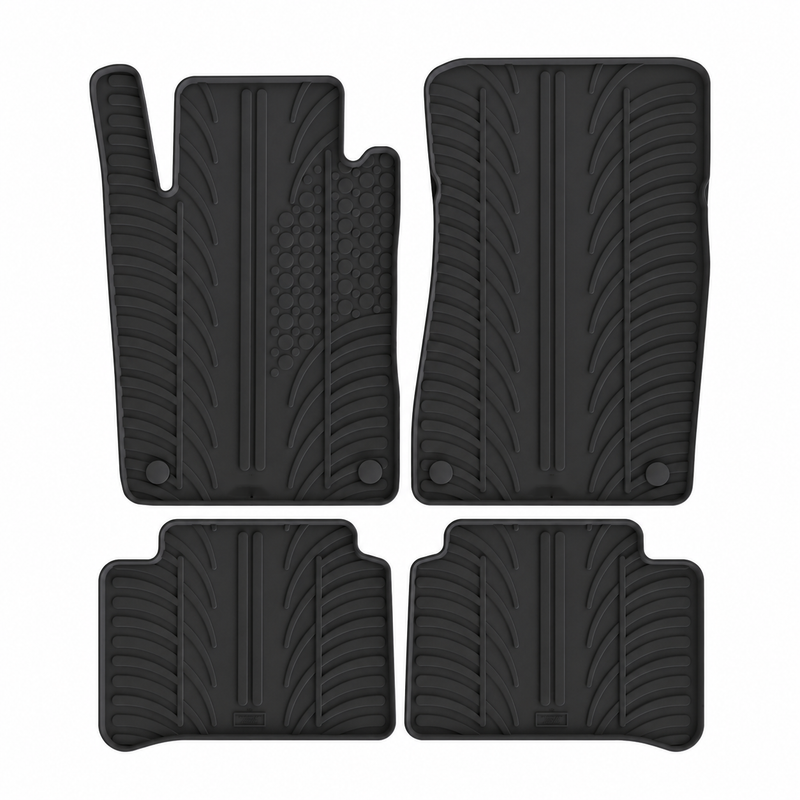 Rubberen automatten voor Mercedes E-Class (2002-2010)