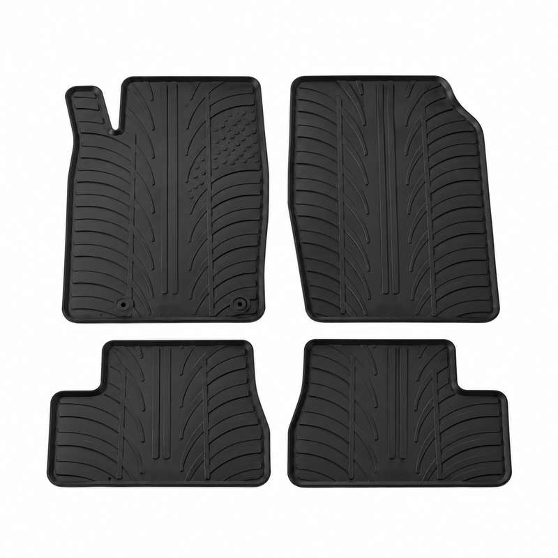 Rubberen automatten voor Peugeot 206 (1999-2012)
