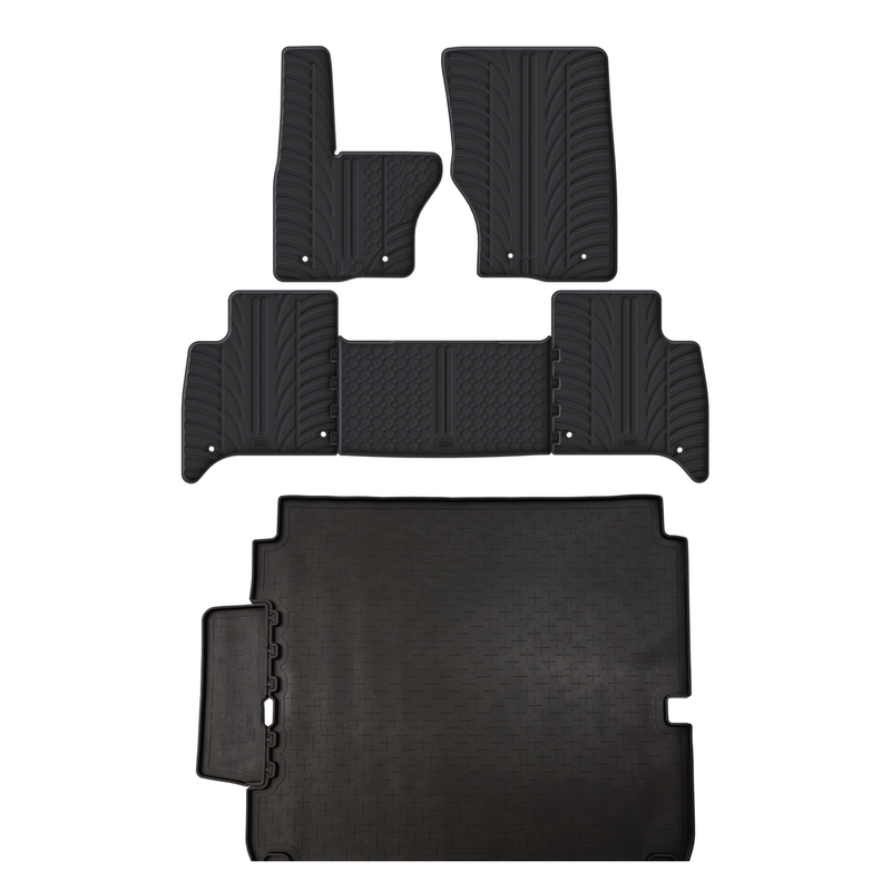 Land Rover Discovery Rubber Boot Liner and Rubber Car Mats Bundle (2017-)