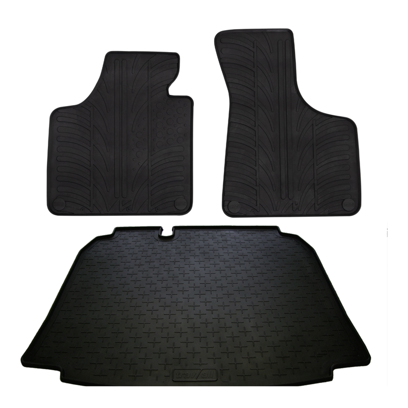 Bundel rubberen kofferbakmat en rubberen automatten voor Audi A3 (2003-2012)