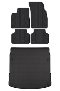 Audi Q8 e-tron Rubber Boot Liner and Rubber Car Mats Bundle (2023-)