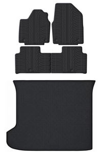 Kia EV6 Rubber Boot Liner and Rubber Car Mats Bundle (2021-)