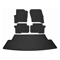 VW Caddy Rubber Boot Liner and Rubber Car Mats Bundle (2004-2021)