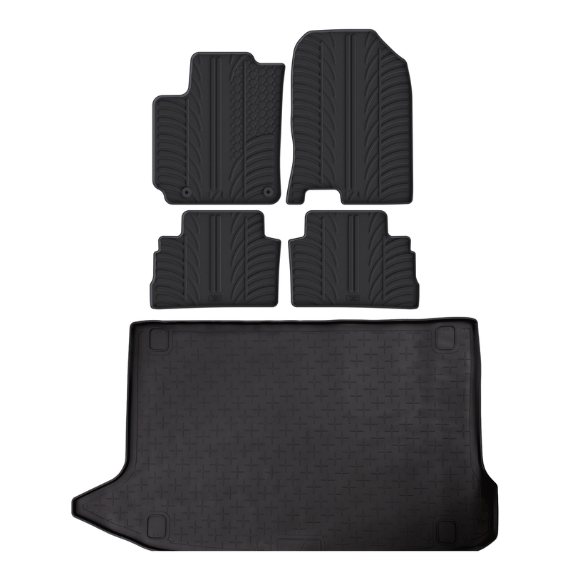 Hyundai Kona Rubber Boot Liner and Rubber Car Mats Bundle (2017-2023)