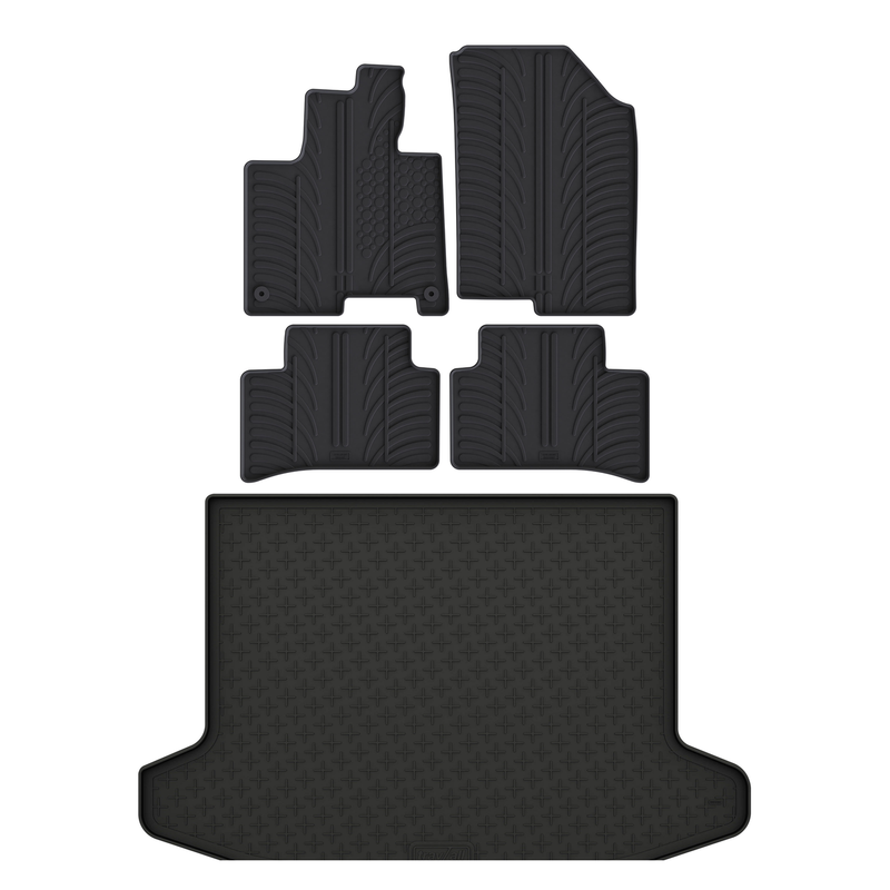 Kia Sportage Rubber Boot Liner and Rubber Car Mats Bundle (2022-)