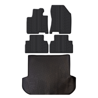 Hyundai Santa Fe Rubber Boot Liner and Rubber Car Mats Bundle (2018-2021)