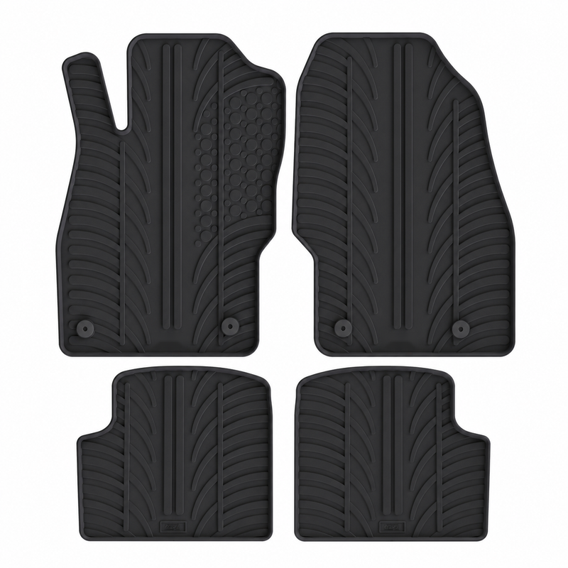 Rubberen automatten voor Vauxhall Corsa (2006-2014)