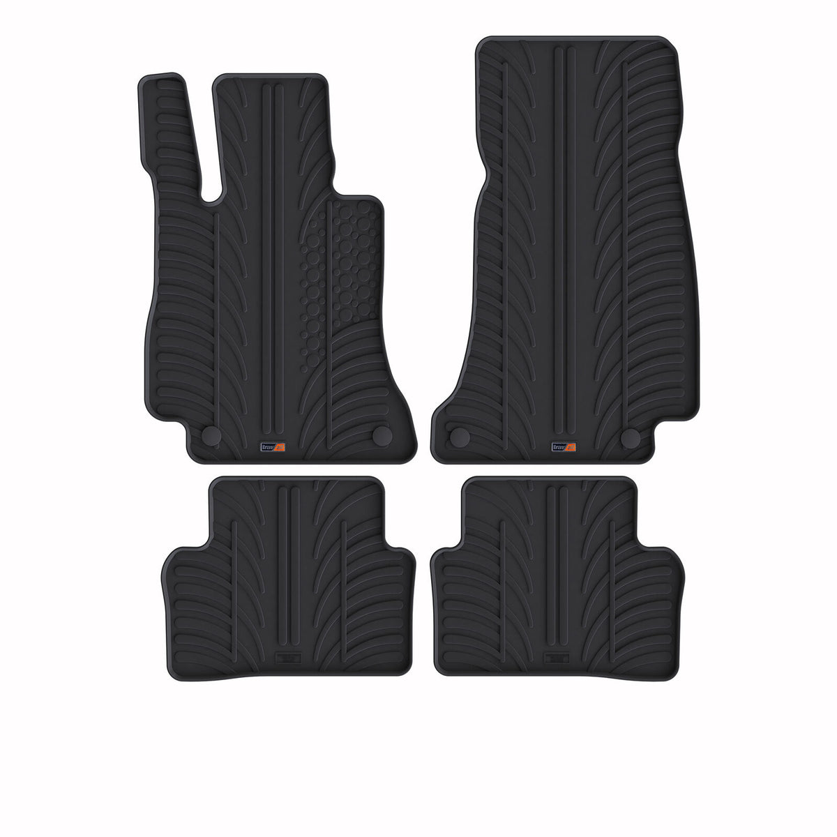Mercedes E-Class Saloon Rubber Car Mats (2016-2023)