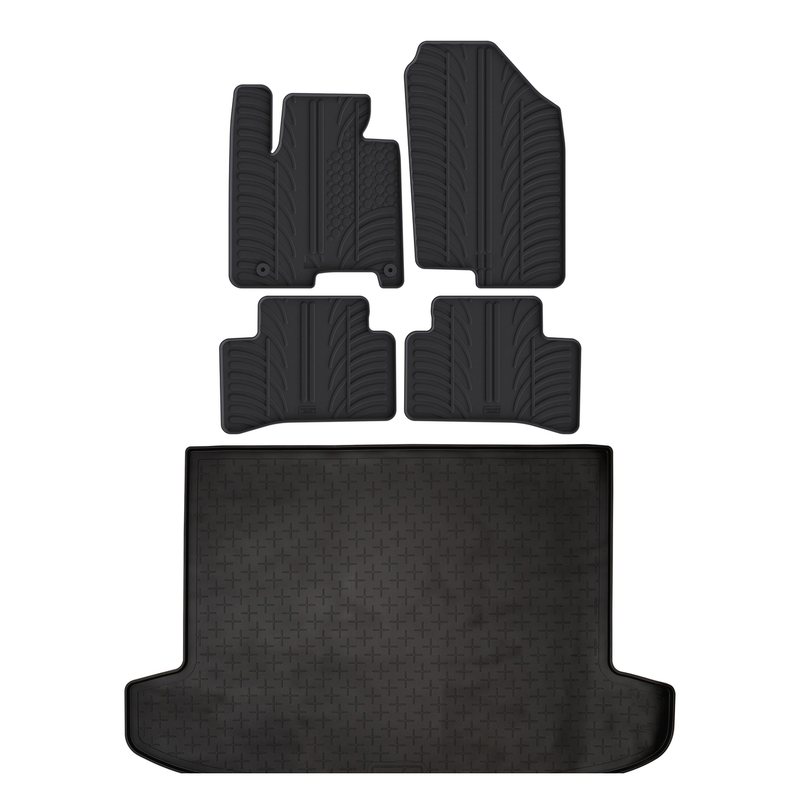 Hyundai Tucson Rubber Boot Liner and Rubber Car Mats Bundle (2020-)