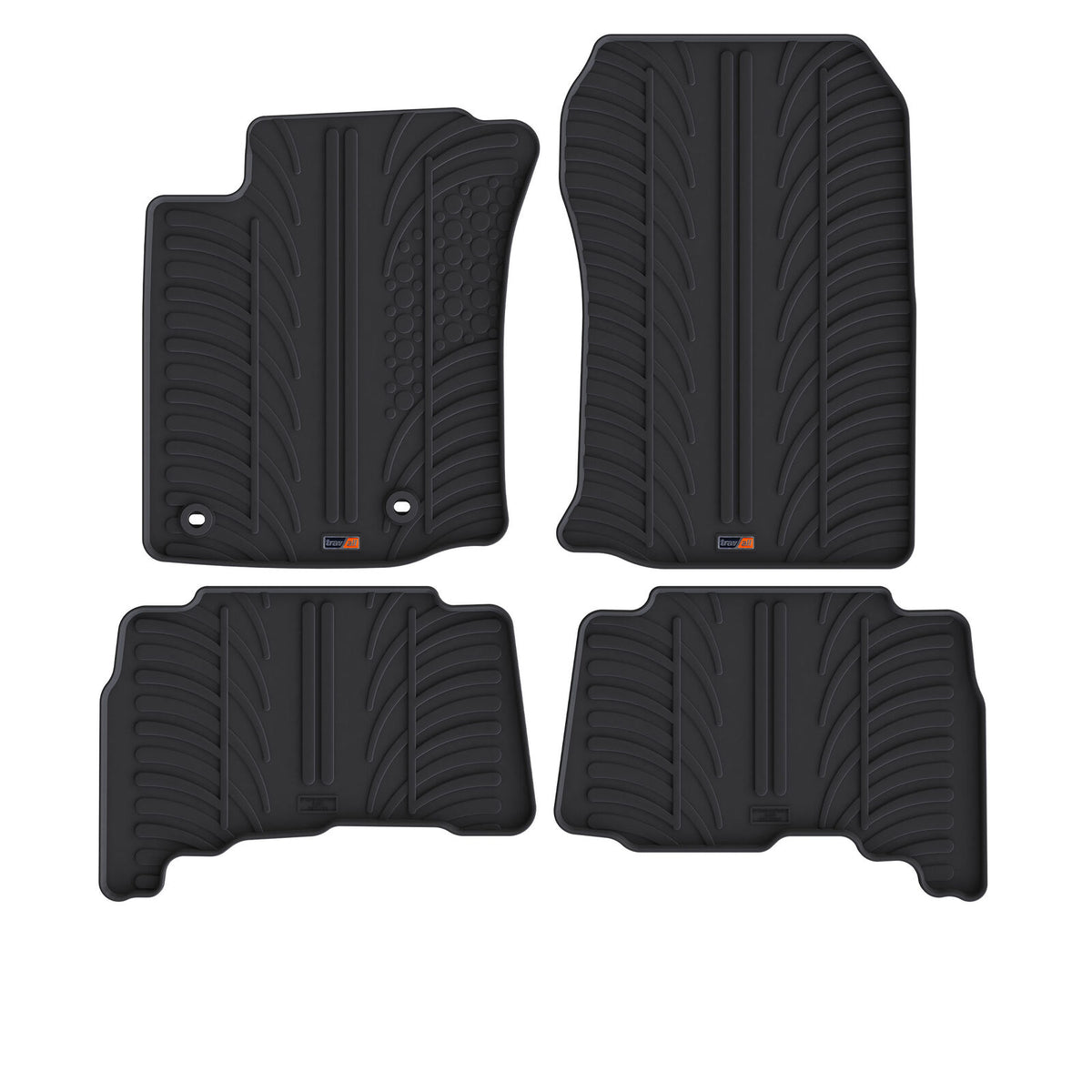 Toyota Land Cruiser Prado rubberen automatten (2013-2023)