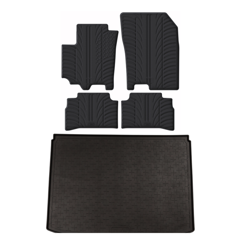 Bundel rubberen kofferbakmat en rubberen automatten voor Suzuki Vitara (2015-)